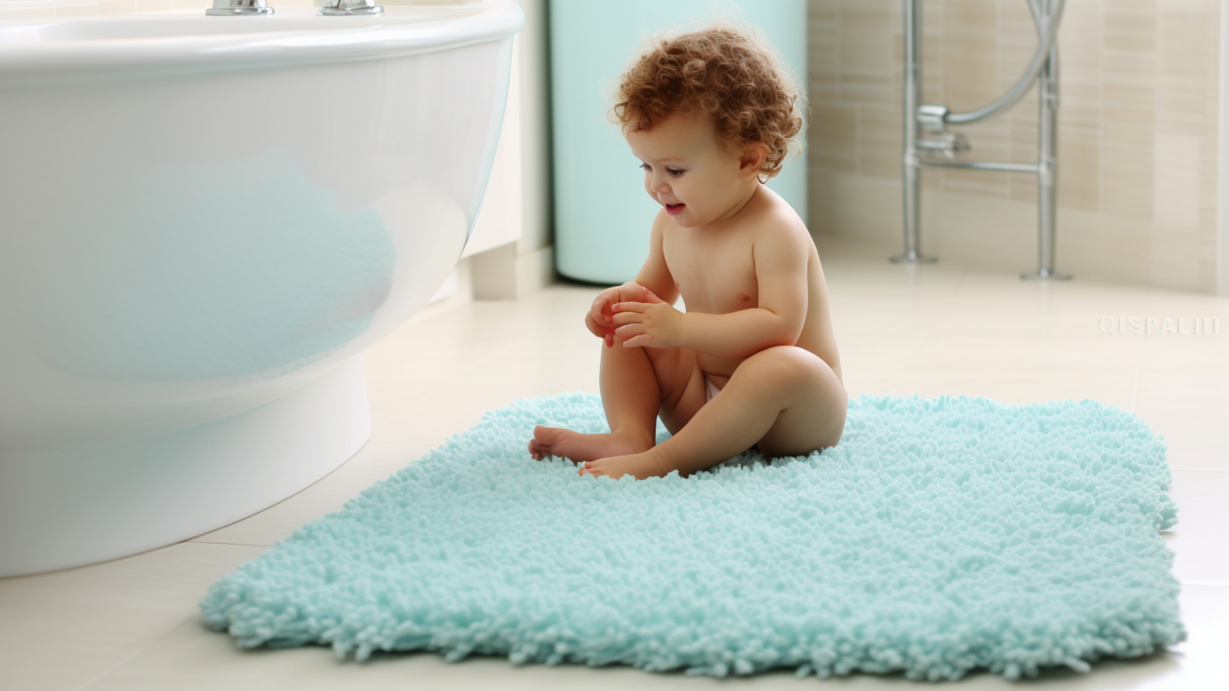 Bébé de Bain Éponge Pad Anti-slip baignoire de bébé Tapis avec