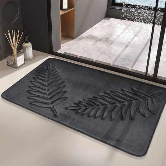 Design Vegetal Tapis De Bain