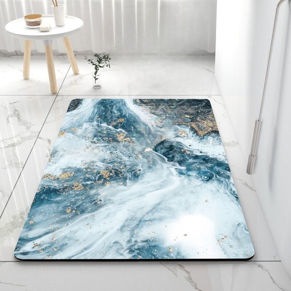 Grand Tapis de Bain Design - Antidérapant