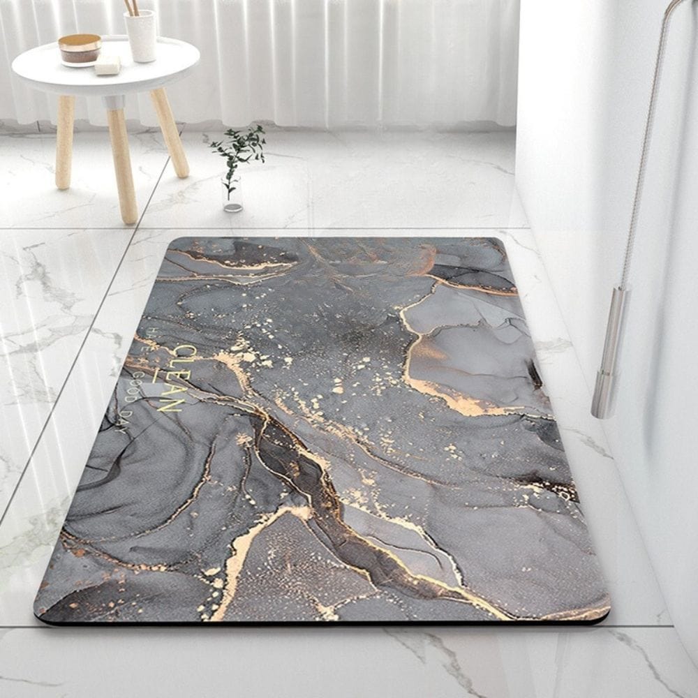 Grand Tapis de Bain Design - Antidérapant