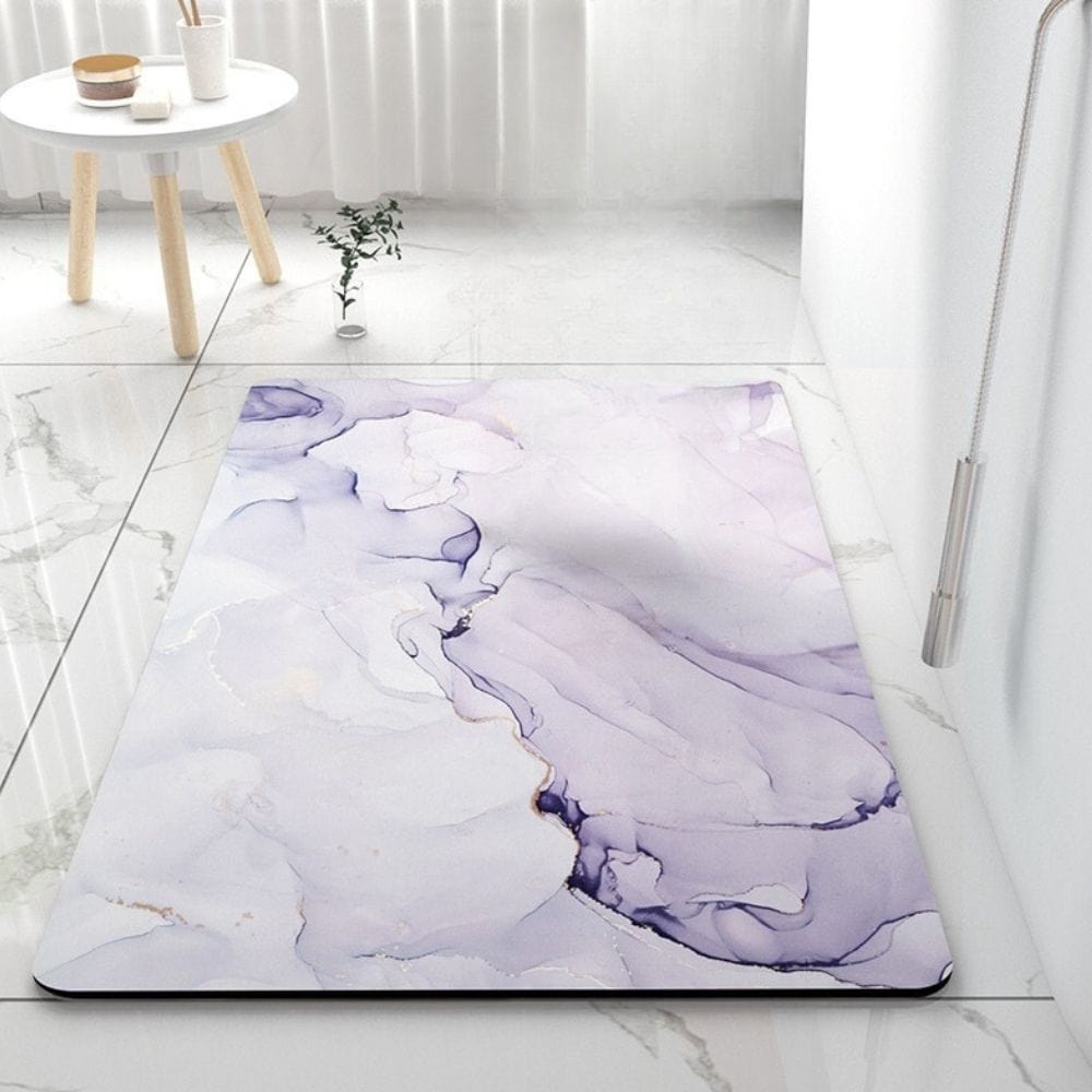 Grand Tapis de Bain Design - Antidérapant