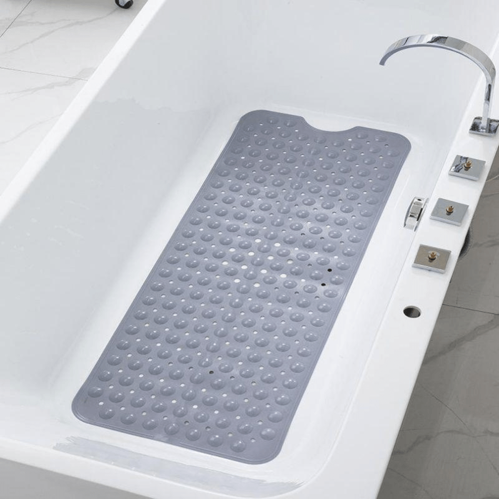 Tapis de Baignoire Antidérapant Gris