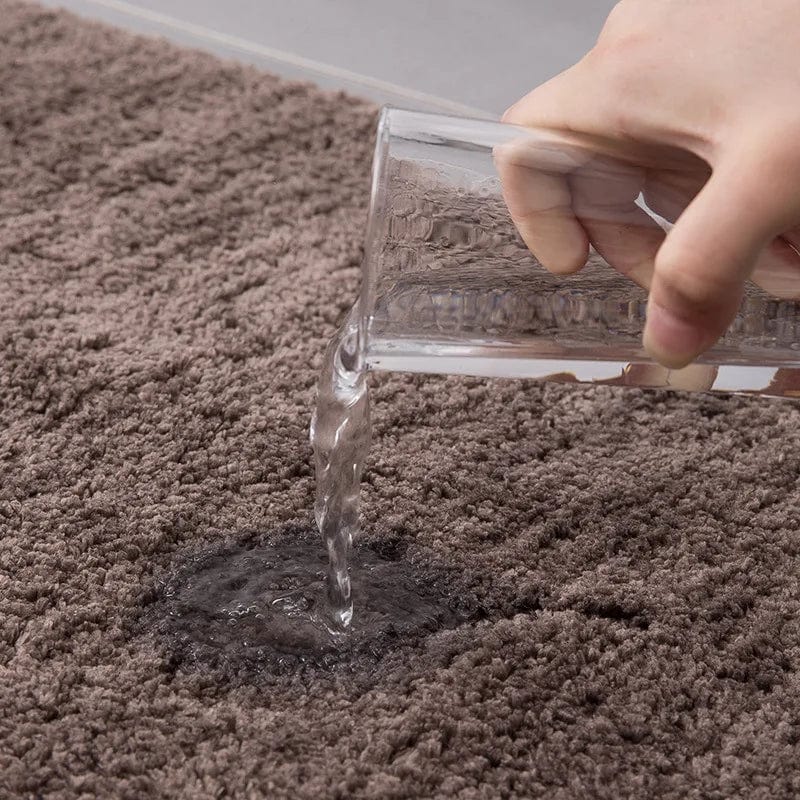 Tapis de Bain Antidérapant Gris