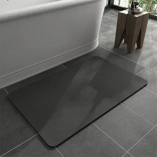 Tapis de Bain Antidérapant Noir