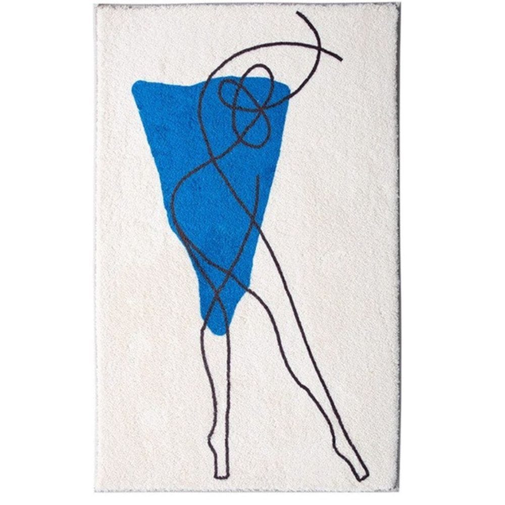 Tapis de Bain Art Abstrait