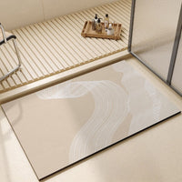 Tapis De Bain Beige Clair