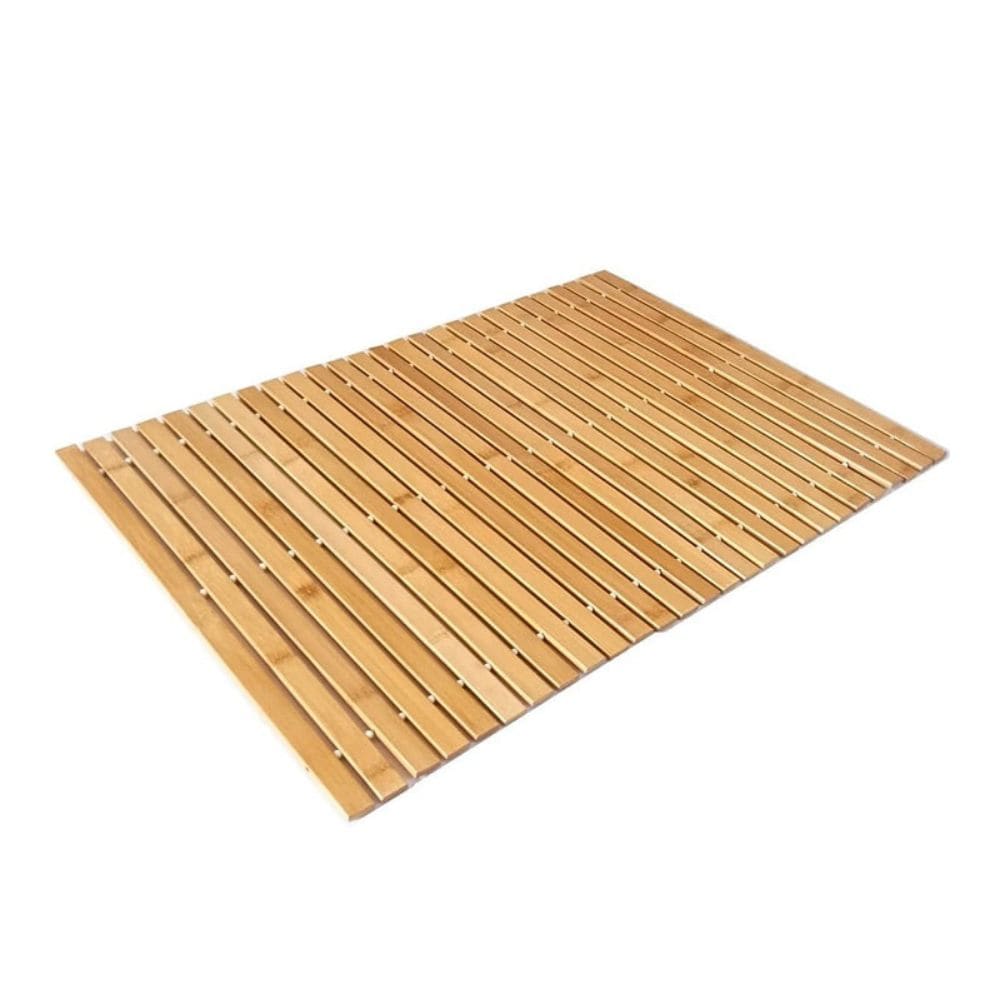 Tapis De Bain Bois Bambou Bambou Marron 3 / 40x60cm