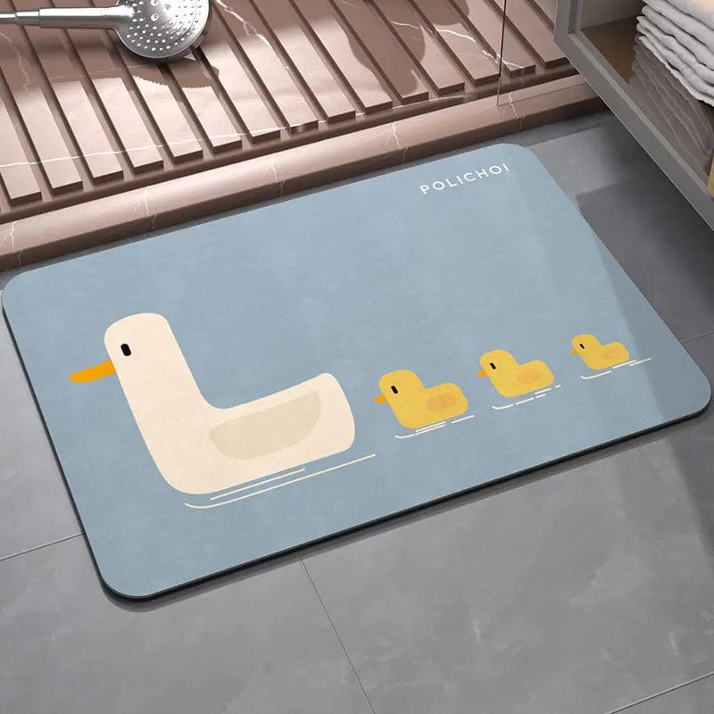 Tapis de Bain Canard #9fb1c0 / 40x60cm