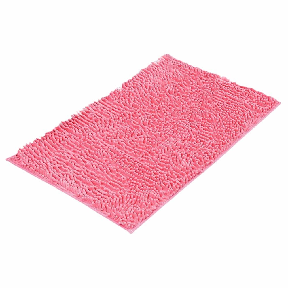 Tapis De Bain Chenille Rose