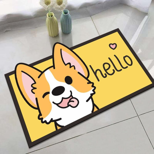 Tapis De Bain Corgi