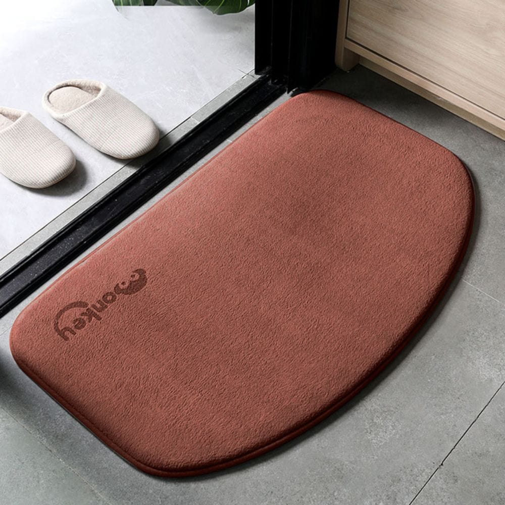 Tapis De Bain Demi Lune Microfibre