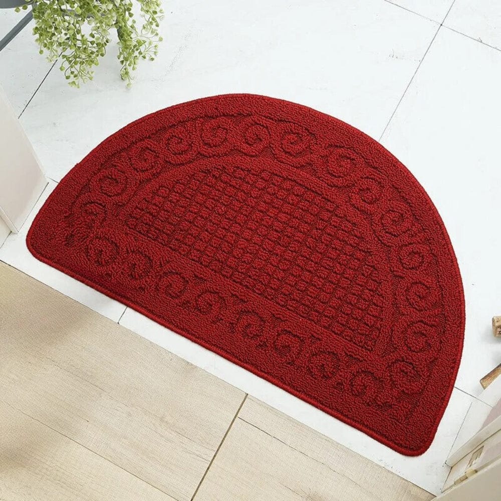 Tapis de Bain Demi Lune Rouge