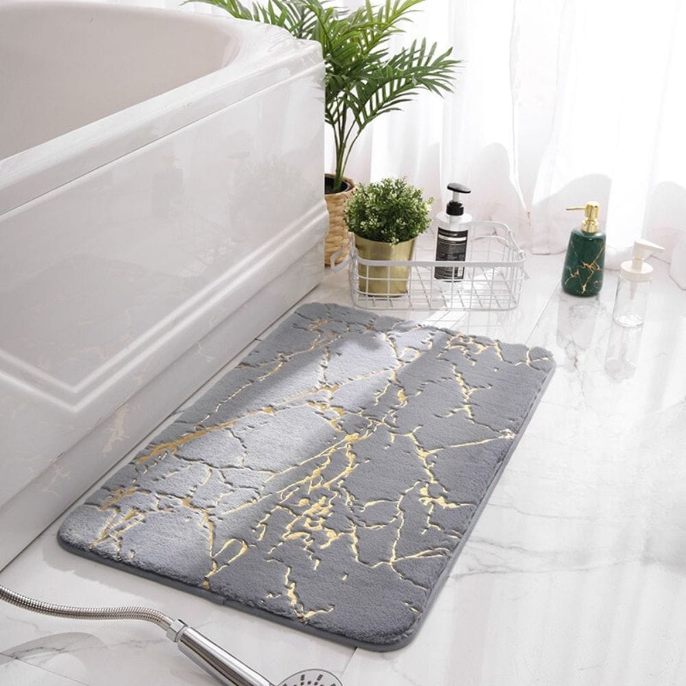 Tapis de Bain Effet Marbre