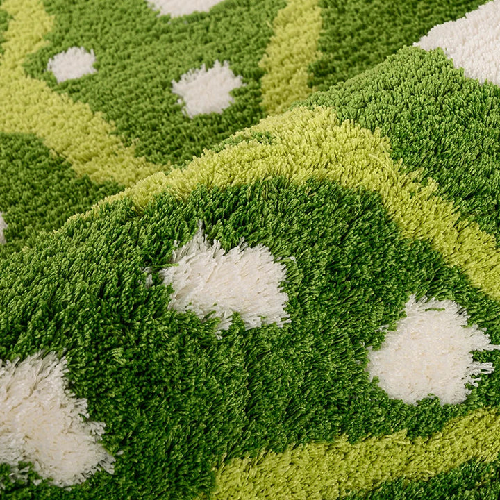 Tapis de Bain en forme de Feuille