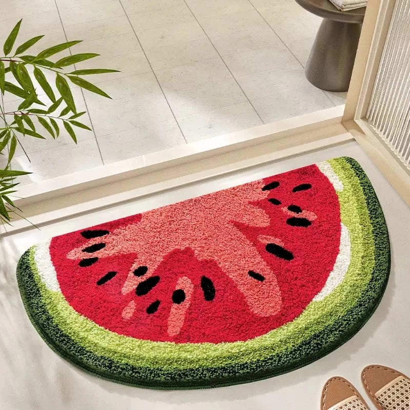 Tapis de Bain en forme Demi Lune