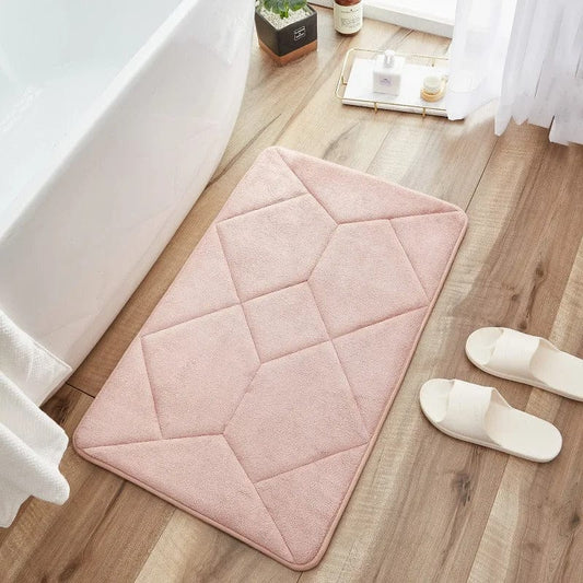 Tapis De Bain Éponge Antidérapant