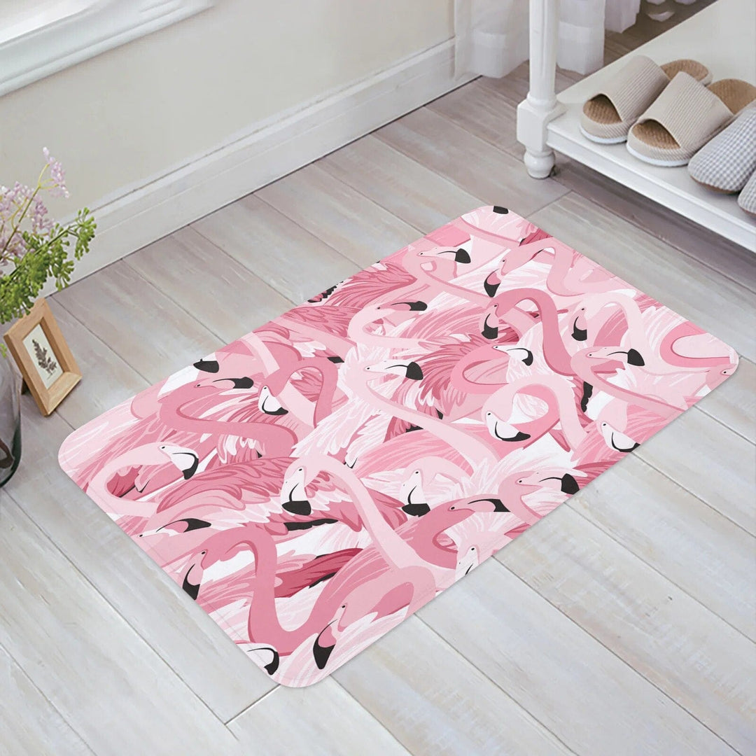 Tapis de Bain Flamant Rose