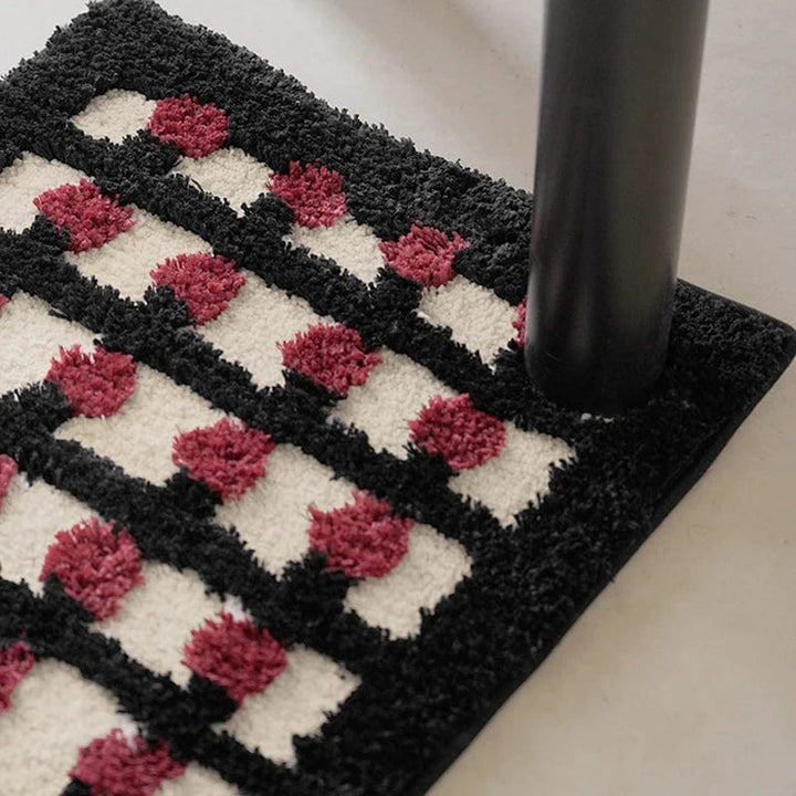 Tapis de Bain Géométrique