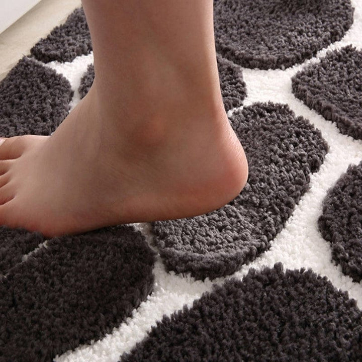 Tapis de Bain Mémoire de Forme Galet