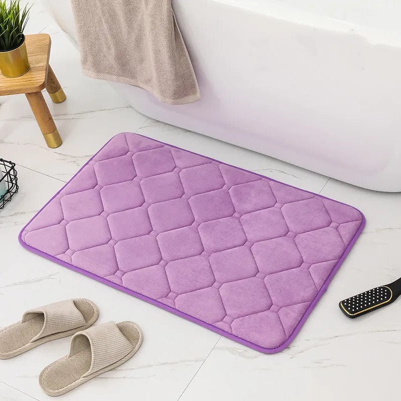 Tapis de Bain Microfibre Mémoire de Forme