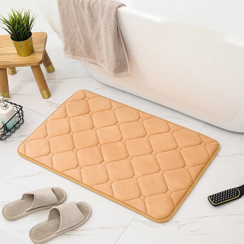 Tapis de Bain Microfibre Mémoire de Forme