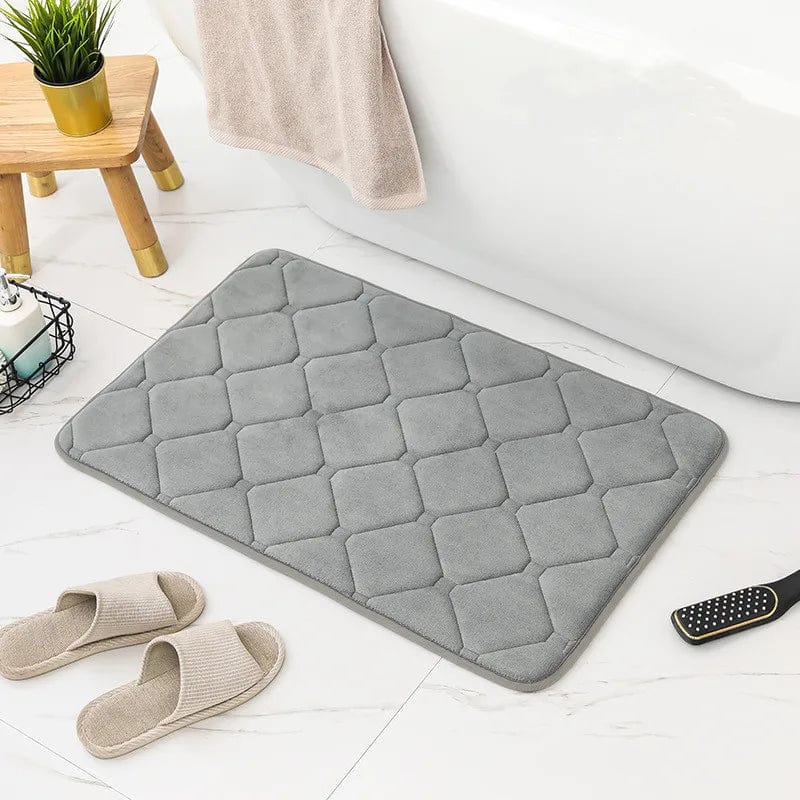 Tapis de Bain Microfibre Mémoire de Forme