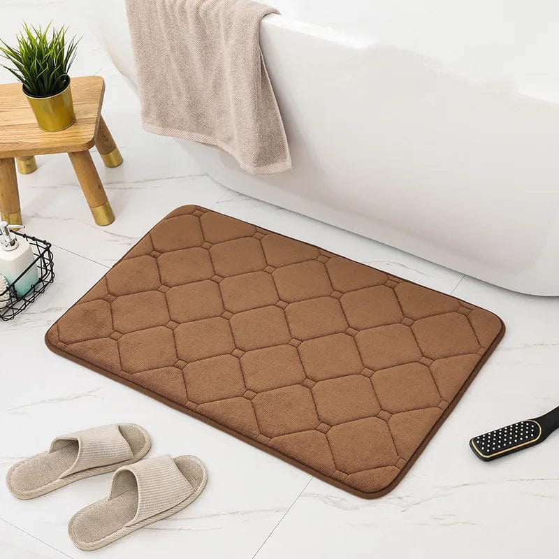 Tapis de Bain Microfibre Mémoire de Forme