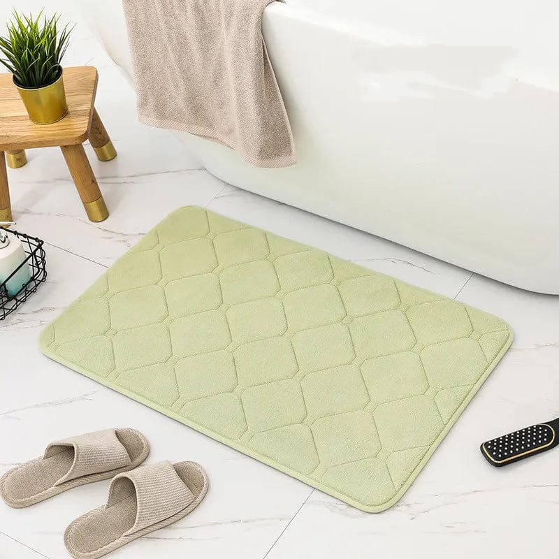 Tapis de Bain Microfibre Mémoire de Forme