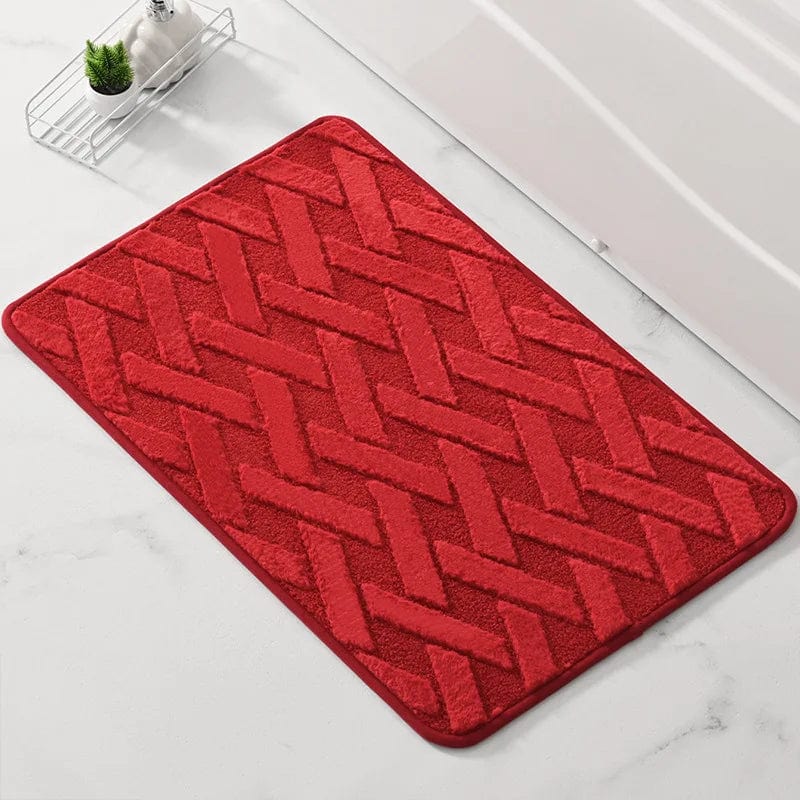 Tapis de Bain Motif Géométrique