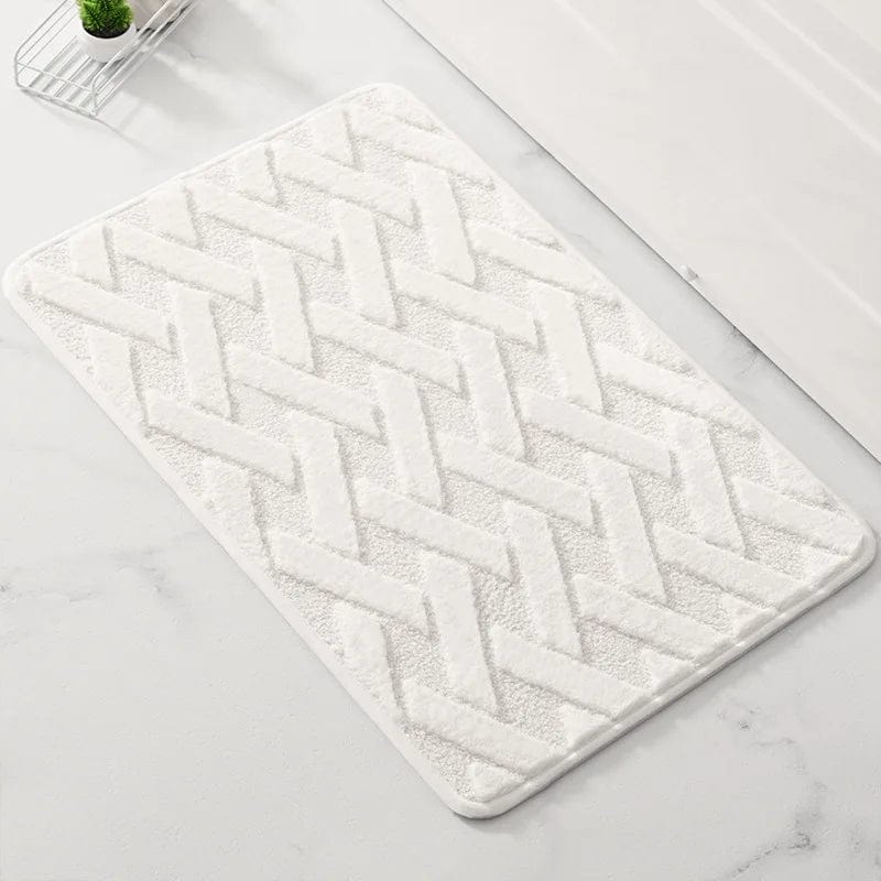 Tapis de Bain Motif Géométrique