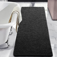 Tapis de Bain Noir 120 cm