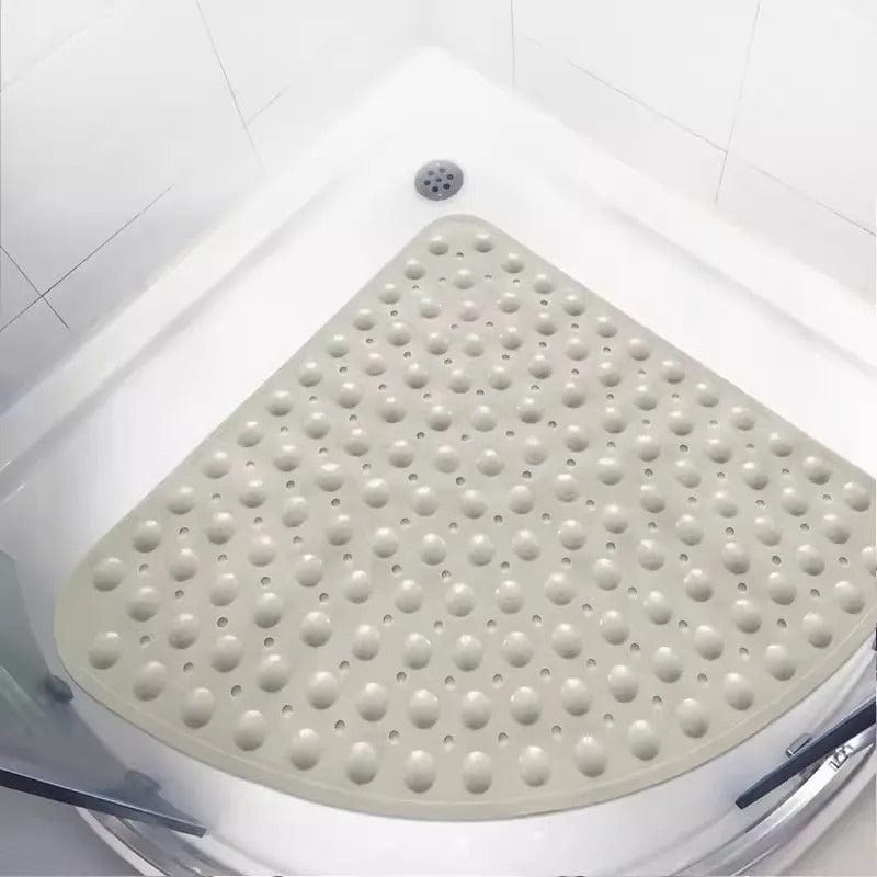 Tapis de Bain pour Douche Quart de Rond