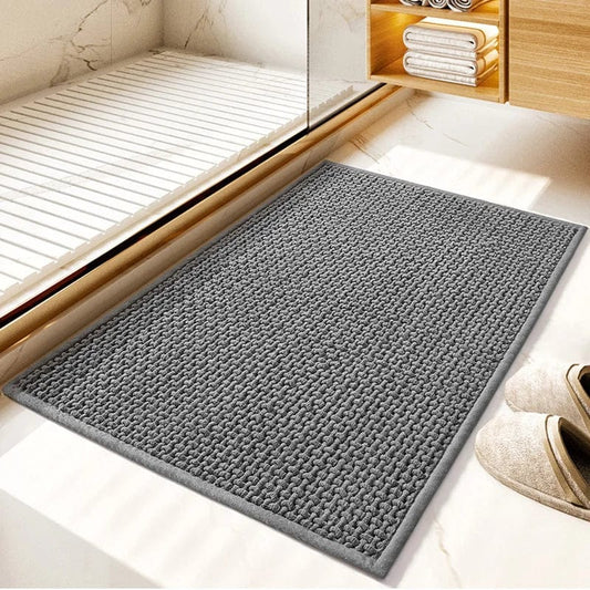 Tapis de Bain Tressé #585858 / 40x60cm