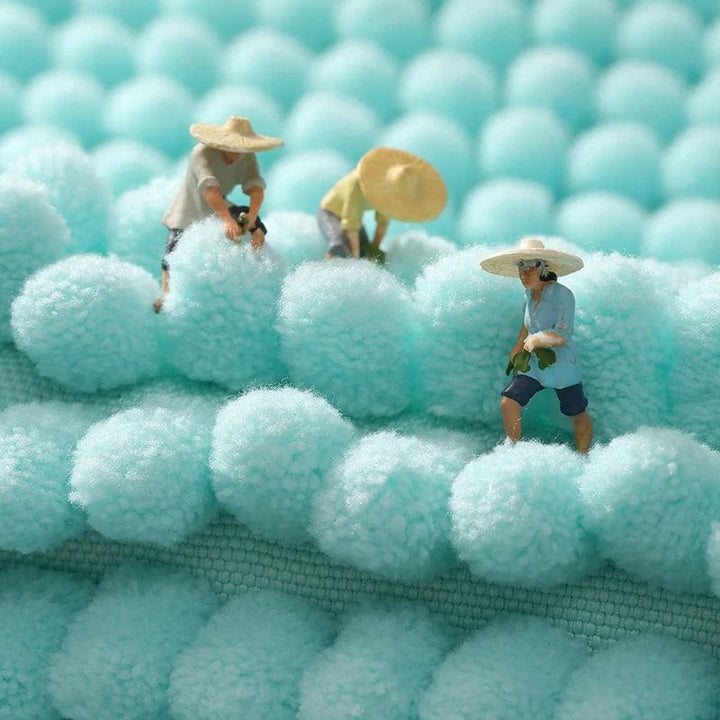 Tapis de Bain Turquoise