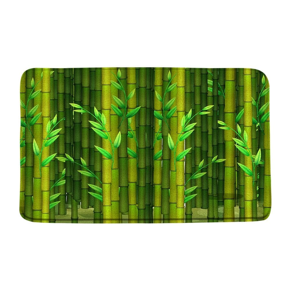 Tapis de Bain Vert Bambou