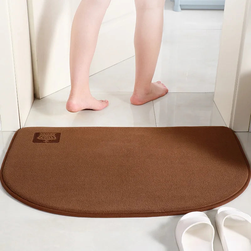 Tapis de Salle de Bain Demi Lune