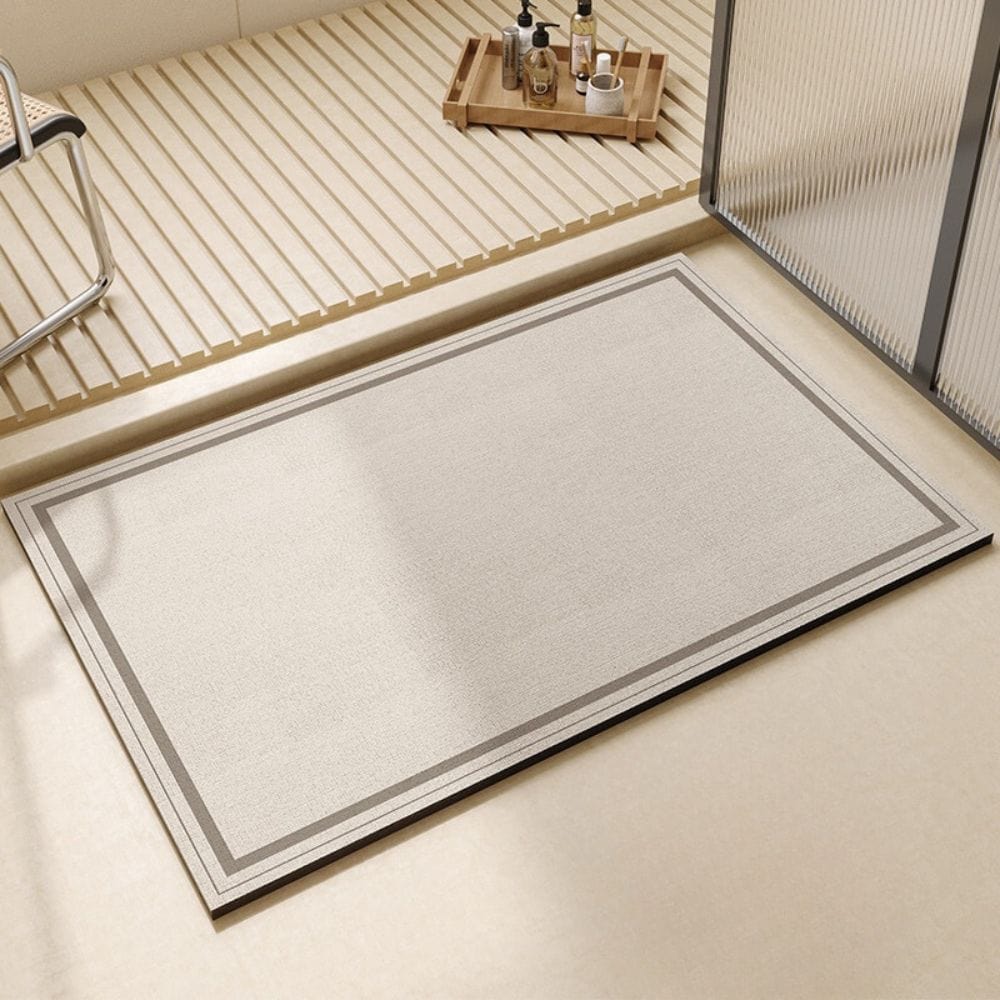 Tapis de Salle de Bain en Diatomite