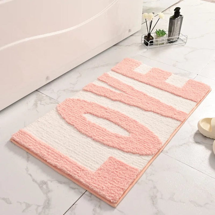 Tapis de Salle de Bain Love