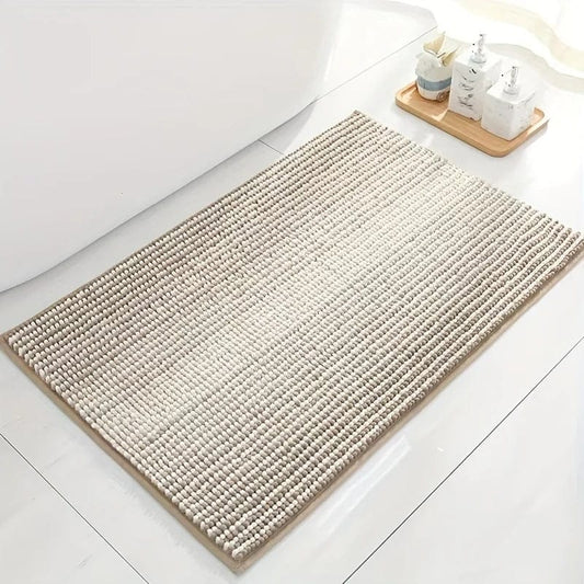 Tapis Douceur Chenille Beige / 40x60cm