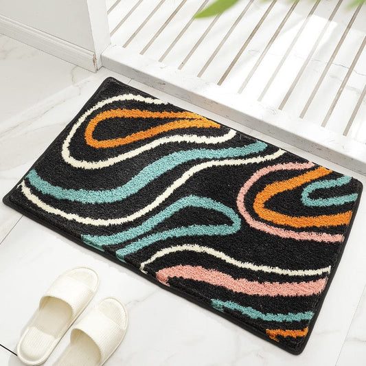 Tapis Salle de Bain Antidérapant Original #eeab9c / 40x60cm