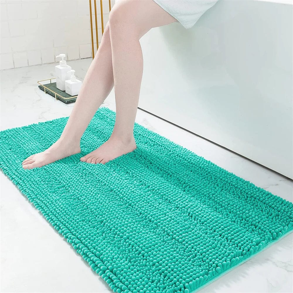 Tapis Salle de Bain Doux Turquoise / 60x120cm