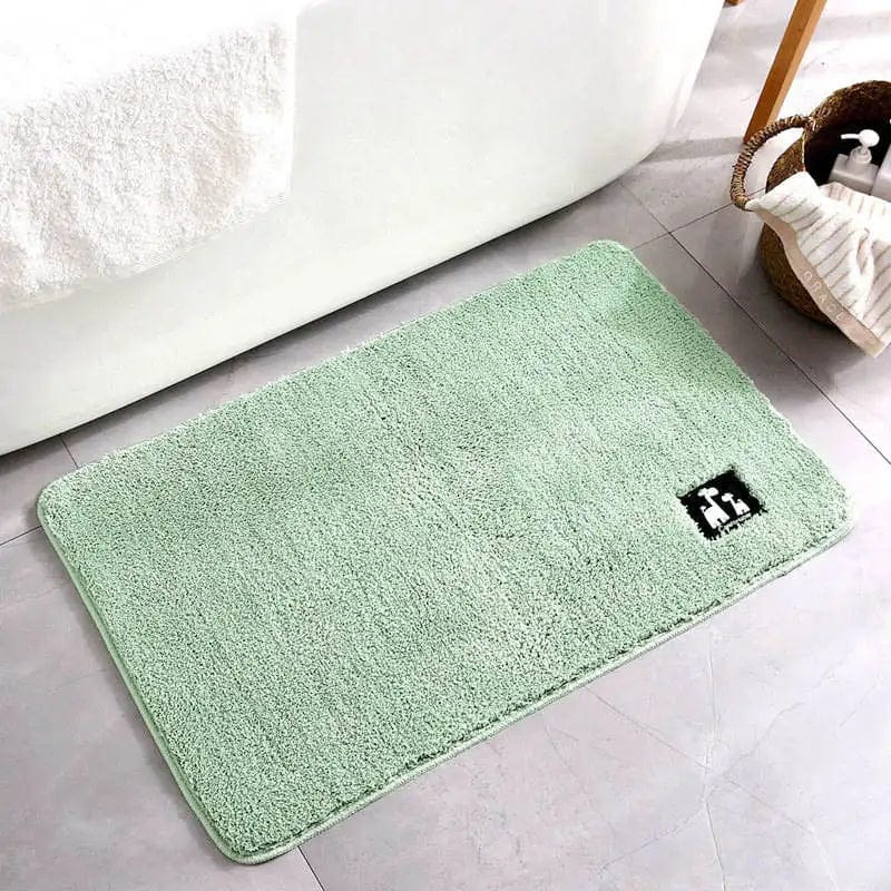 Tapis Salle de Bain Vert