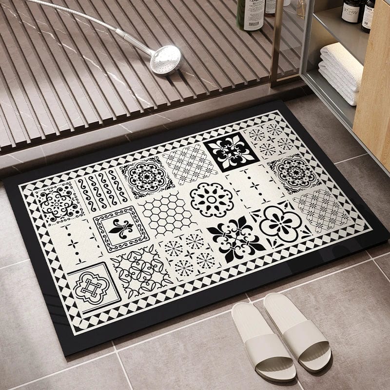 Tapis Vinyle Salle de Bain